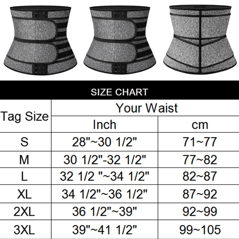 Waist Trainer Corset Sweat Belt