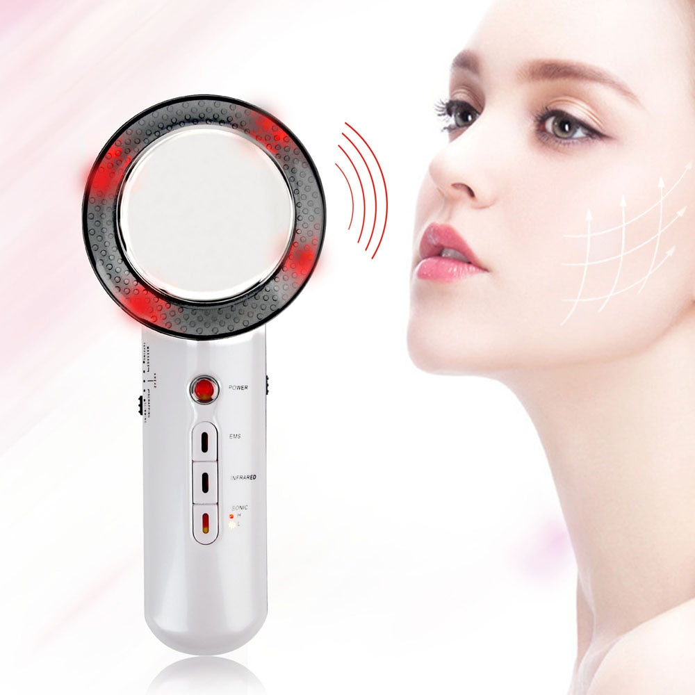 Ultrasound Cavitation Slimming Massager and Gel